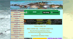 Desktop Screenshot of dreamflute-international.com